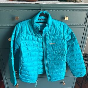 Marmot Teal Puffer Jacket 700 Fill